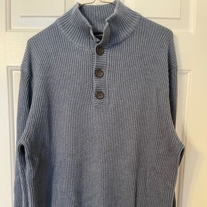 Banana Republic Button Up Turtleneck Sweater
